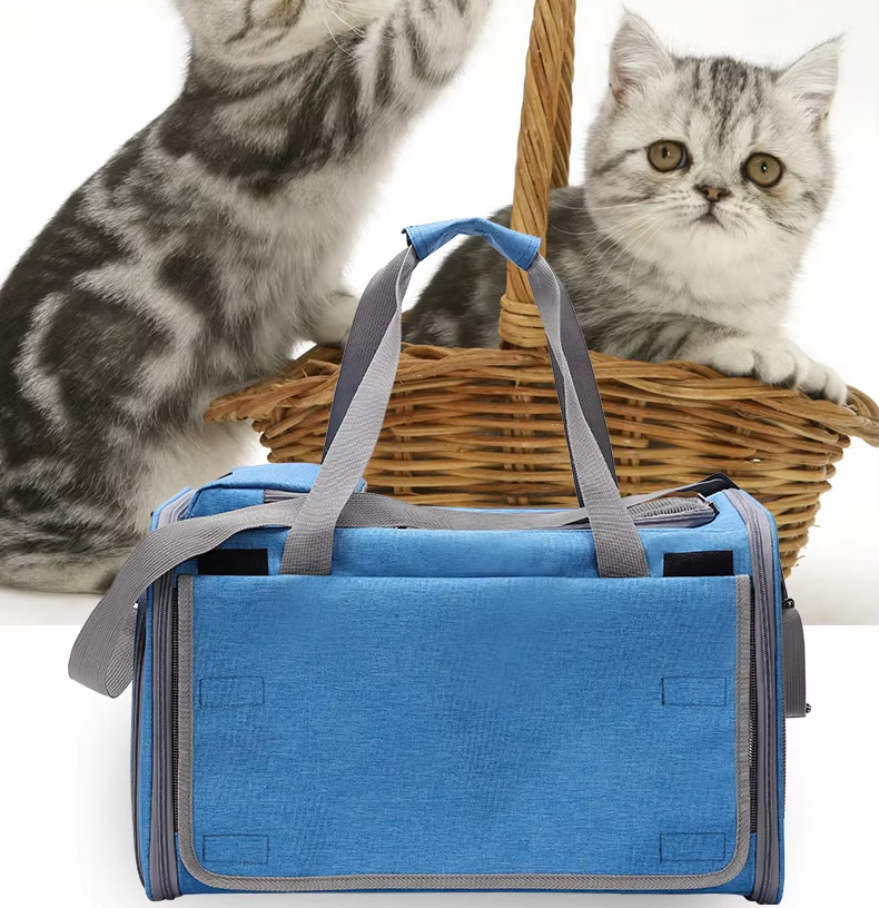 Foldable Padded Pet Carriers Cat Carrier for small animal bag